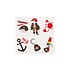 Duckiez Duckiez Tattoo Vel Piraat - 96 stuks