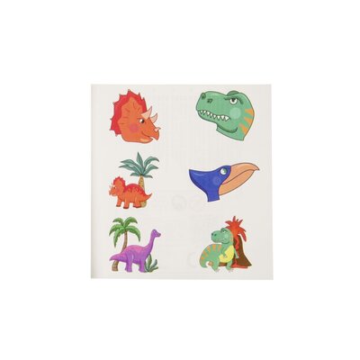 Duckiez Duckiez Tattoo Vel Dinosaurus - 96 stuks