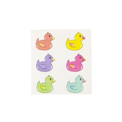 Duckiez Duckiez Tattoo Vel Eendjes - 96 stuks