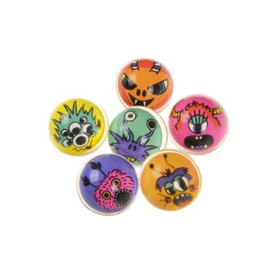 Duckiez Duckiez Stuiterbal Monster 32Mm - 50 stuks
