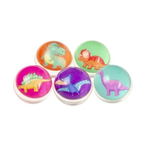 Duckiez Duckiez Stuiterbal Dinosaurus 32Mm - 50 stuks
