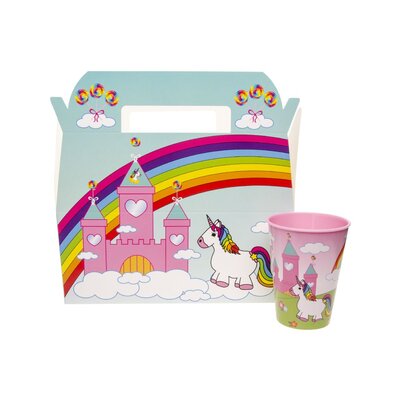 Duckiez Duckiez Menubox Eenhoorn Foodsafe - 24 stuks