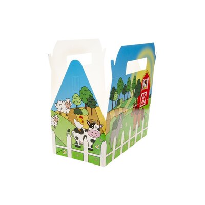 Duckiez Duckiez Menubox Boerderij Foodsafe - 240 stuks (BULK DEAL = 1CTN)