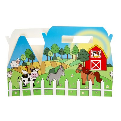 Duckiez Duckiez Menubox Boerderij Foodsafe - 240 stuks (BULK DEAL = 1CTN)