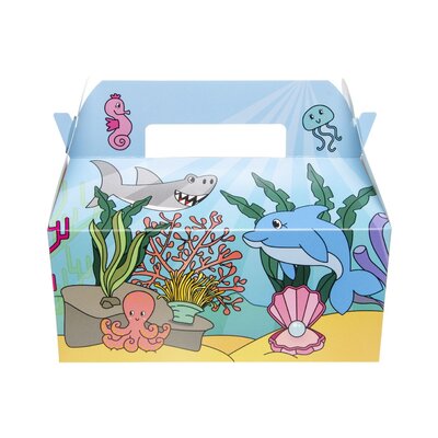 Duckiez Duckiez Menubox Zeedieren Foodsafe - 240 stuks (BULK DEAL = 1CTN)