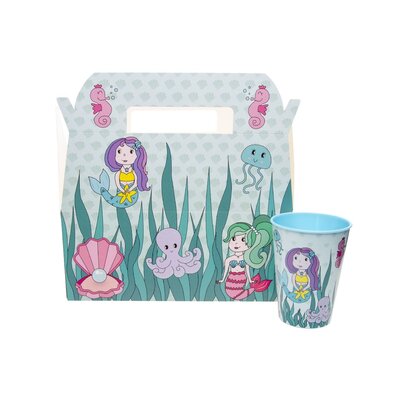 Duckiez Duckiez Menubox Zeemeermin Foodsafe - 24 stuks