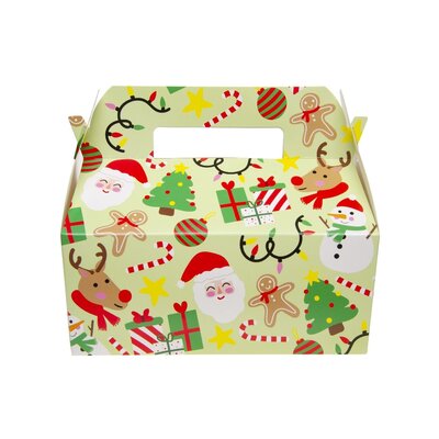 Duckiez Duckiez Menubox Kerstmis Foodsafe - 240 stuks (BULK DEAL = 1CTN)