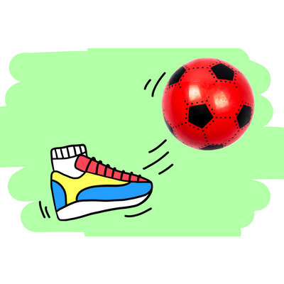 Duckiez Duckiez Voetbal 23cm - 10 stuks