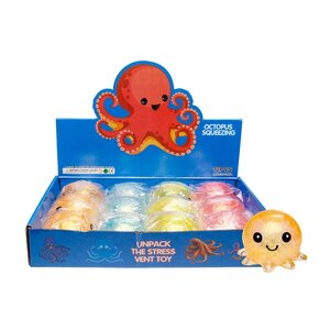 Duckiez Duckiez Squeeze Octopus - 12 stuks