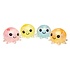 Duckiez Duckiez Squeeze Octopus - 12 stuks