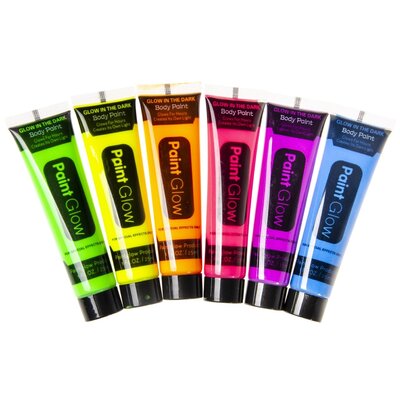 Duckiez Duckiez Neon Gezichtsverf Glow Under Blacklight - 24 stuks