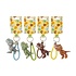 Duckiez Duckiez Sleutelhanger Finger Biting Dino - 12 stuks