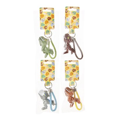Duckiez Duckiez Sleutelhanger Finger Biting Dino - 12 stuks