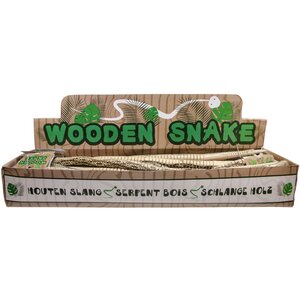 Duckiez Duckiez Houten Slang Kronkelend - 24 stuks