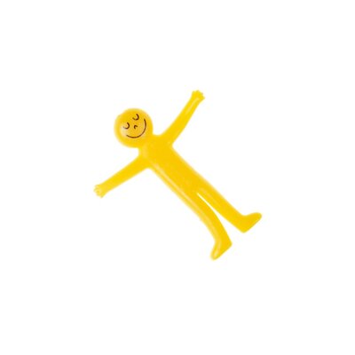Duckiez Duckiez Stretchy Smile Face Figure S Geel - 72 stuks