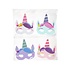 Duckiez Duckiez Masker Kids Eenhoorn In Foam - 60 stuks