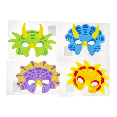Duckiez Duckiez Masker In Foam Dino - 60 stuks