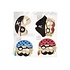 Duckiez Duckiez Masker Piraat In Foam - 60 stuks