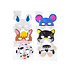 Duckiez Duckiez Masker Boerderijdieren In Foam - 24 stuks