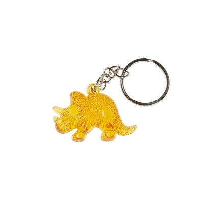 Duckiez Duckiez Sleutelhanger Doorzichtige Dinosaurus - 48 stuks