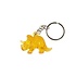 Duckiez Duckiez Sleutelhanger Doorzichtige Dinosaurus - 48 stuks