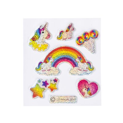 Duckiez Duckiez Stickers Eenhoorn Glitter - 100 stuks