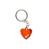 Duckiez Duckiez Sleutelhanger Transparant Red Heart - 48 stuks