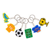 Duckiez Duckiez Sleutelhanger Voetbal - 48 stuks