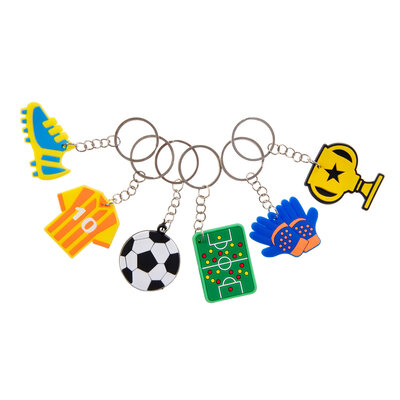 Duckiez Duckiez Sleutelhanger Voetbal - 48 stuks