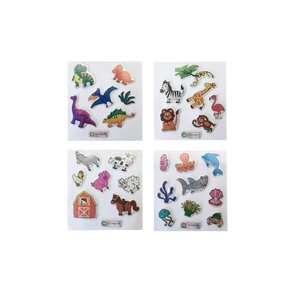 Duckiez Duckiez Sticker Dieren Glans - 100 stuks