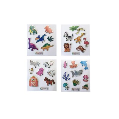 Duckiez Duckiez Sticker Dieren Glans - 100 stuks