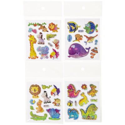 Duckiez Duckiez Sticker Dieren Glans - 100 stuks