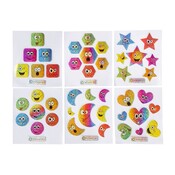 Duckiez Duckiez Stickers Emoties Glitter - 100 stuks