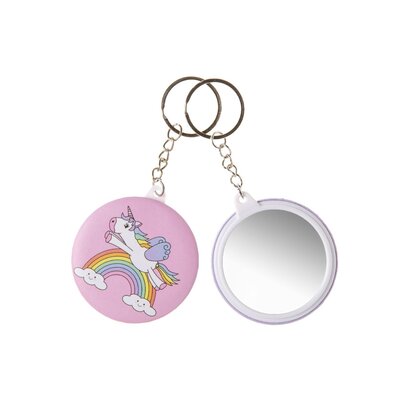 Duckiez Duckiez Sleutelhanger Eenhoorn Met Spiegel - 48 stuks