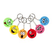 Duckiez Duckiez Sleutelhanger Lachgezicht - 2400 stuks (BULK DEAL = 1CTN)