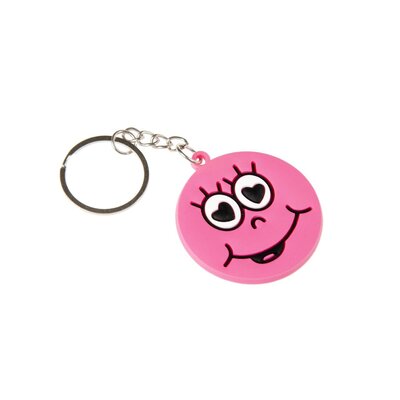 Duckiez Duckiez Sleutelhanger Lachgezicht - 48 stuks