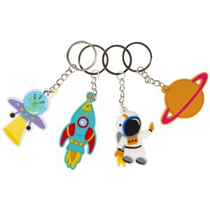 Duckiez Duckiez Sleutelhanger Ruimte - 48 stuks