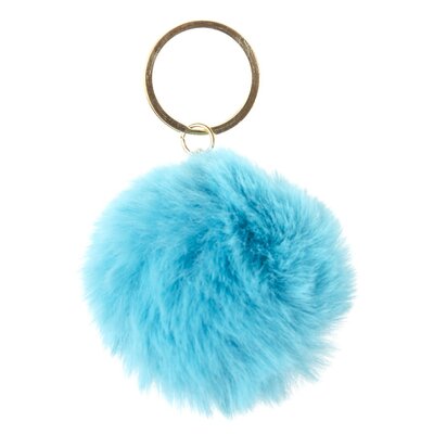 Duckiez Duckiez Sleutelhanger Pluizige Bal Pastel - 12 stuks