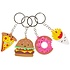Duckiez Duckiez Sleutelhanger Fast Food - 48 stuks