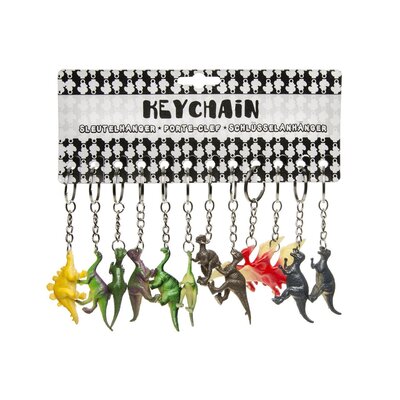 Duckiez Duckiez Sleutelhanger Dino'S - 48 stuks