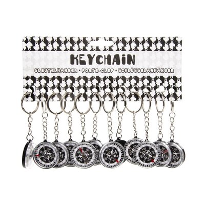Duckiez Duckiez Sleutelhanger Kompas Klein - 48 stuks