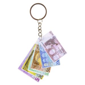 Duckiez Duckiez Sleutelhanger Eurobiljetten - 48 stuks