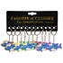 Duckiez Duckiez Sleutelhanger Haai Plat - 48 stuks