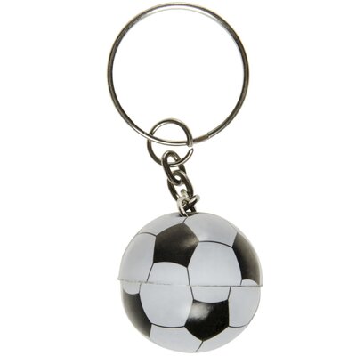 Duckiez Duckiez Sleutelhanger Voetbal Metaal - 48 stuks