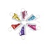 Duckiez Duckiez Sleutelhanger Basketbalschoen Glitter - 48 stuks