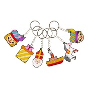 Duckiez Duckiez Sleutelhanger Sinterklaas - 48 stuks