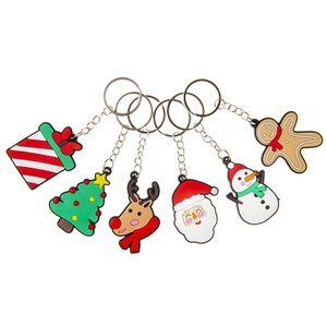 Duckiez Duckiez Sleutelhanger Kerstmis - 48 stuks