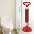 Decopatent Krachtige WC Ontstopper met Zuignap - Gootsteenontstopper - Ontstoppingspomp Gootsteen - WC Plopper met pomp en zuig functie