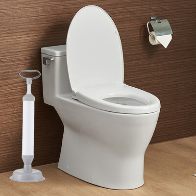 Decopatent - Krachtige WC Ontstopper met Zuignap - Gootsteenontstopper - Ontstoppingspomp Gootsteen - WC Plopper met pomp en zuig functie