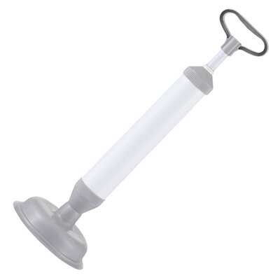Decopatent - Krachtige WC Ontstopper met Zuignap - Gootsteenontstopper - Ontstoppingspomp Gootsteen - WC Plopper met pomp en zuig functie